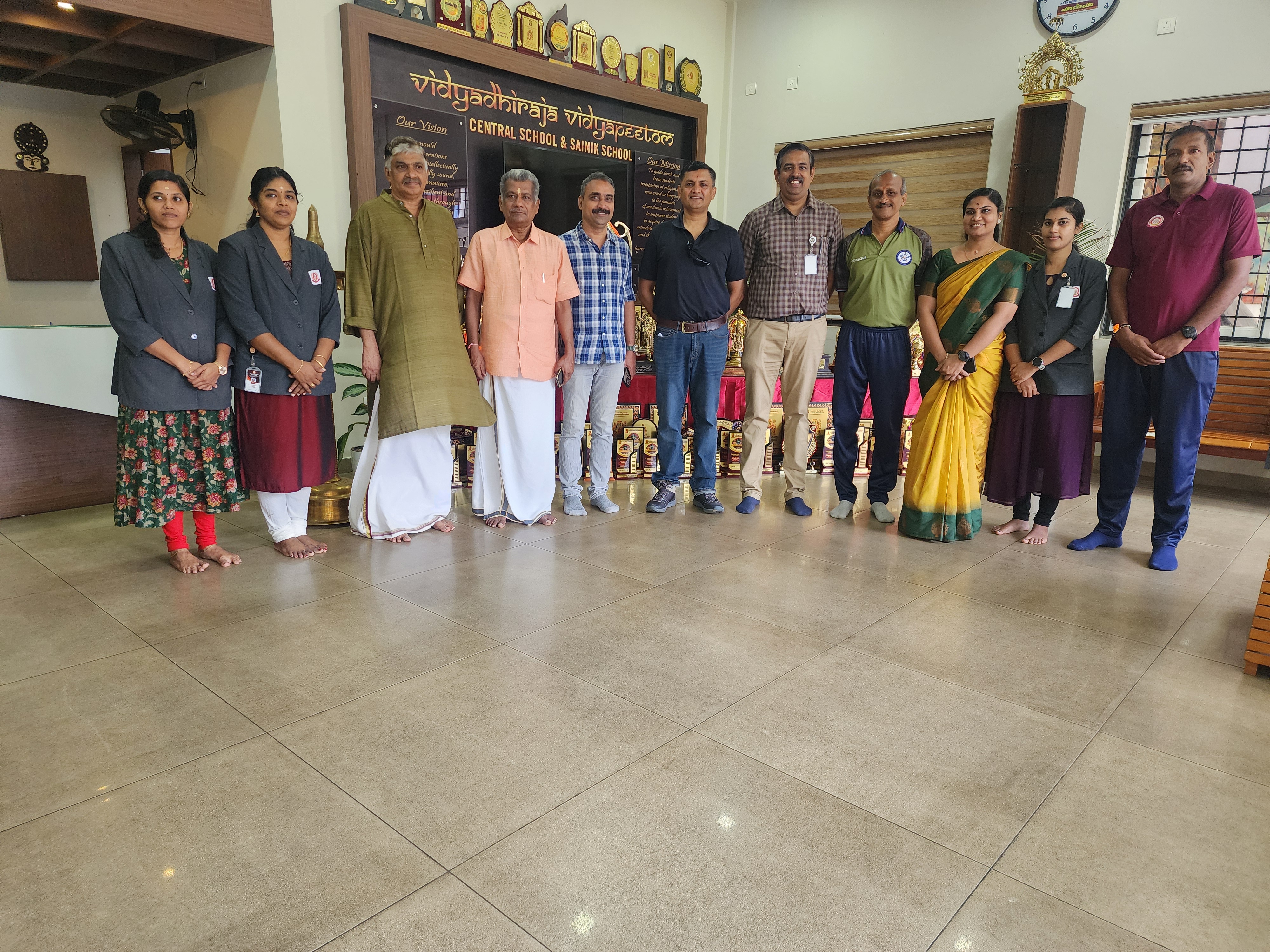 Leadership Summit — Operation Sindoor Hero Rakesh R Nair Sir — Vidyadhiraja Vidyapeetom Sainik School